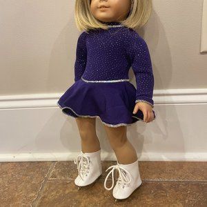 American Girl Doll Ice skating Outfit